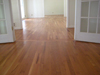 White oak hardwood floor installation in Atlanta